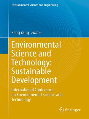 cover image of Environmental Science and Technology